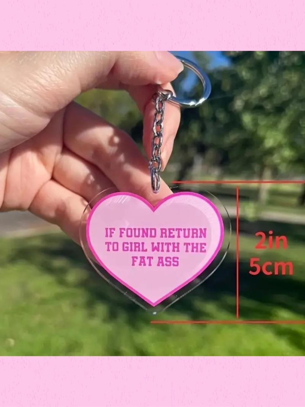 HP | Heart Keychain - Picture 2 of 2